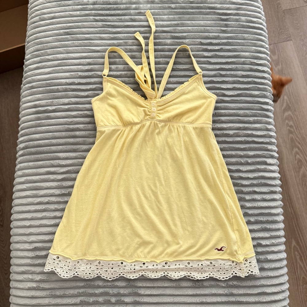 Y2K Hollister Babydoll Tank 💛
